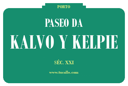 cartel_de_paseo-da-kalvo y kelpie_en_oporto